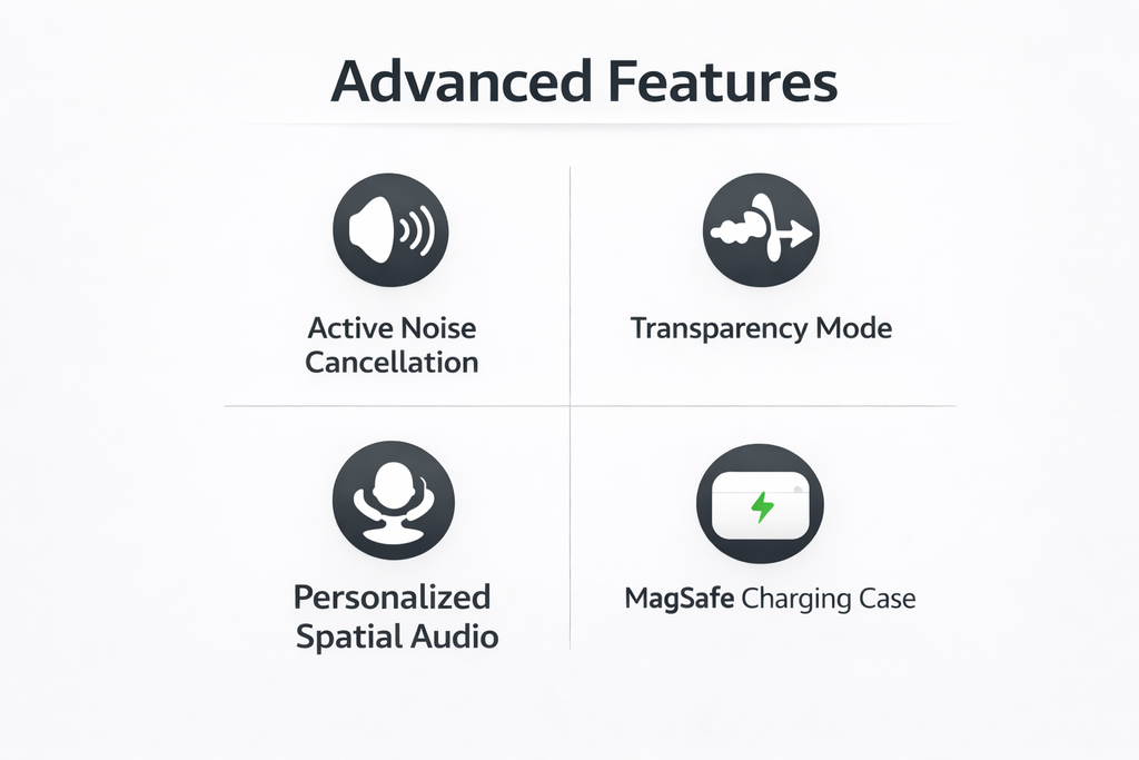 Apple AirPods Pro (2nd Generation) with MagSafe Charging Case (USB-C)