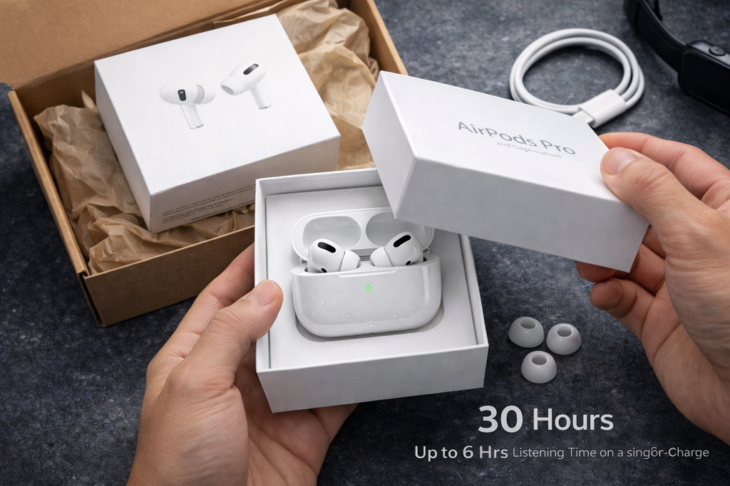 Apple AirPods Pro (2nd Generation) with MagSafe Charging Case (USB-C)